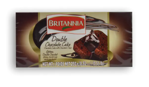 BRITANNIA Double Chocolate Cake 8.82 OZ